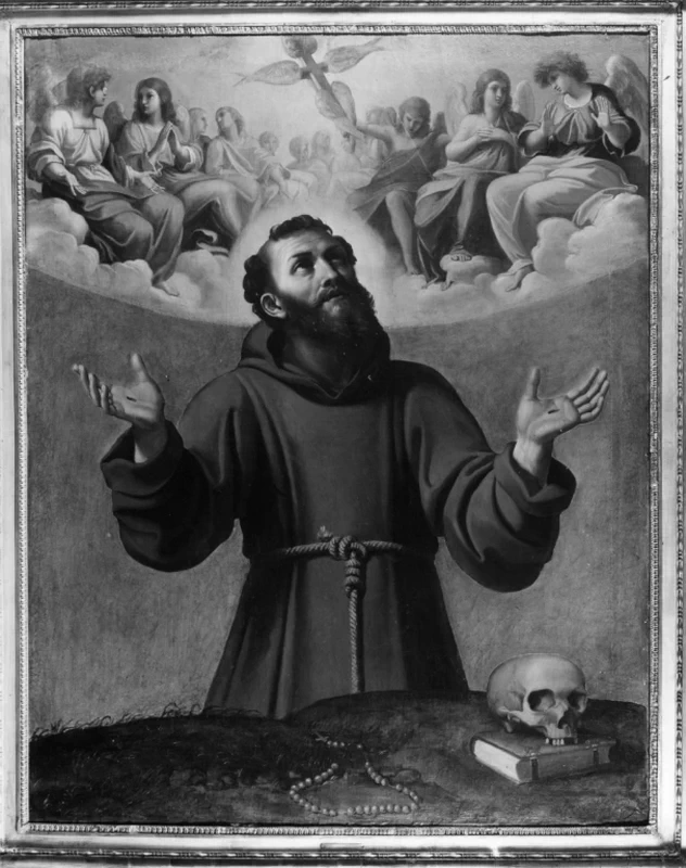 San Francesco riceve le stimmate - Galleria Borghese, Roma